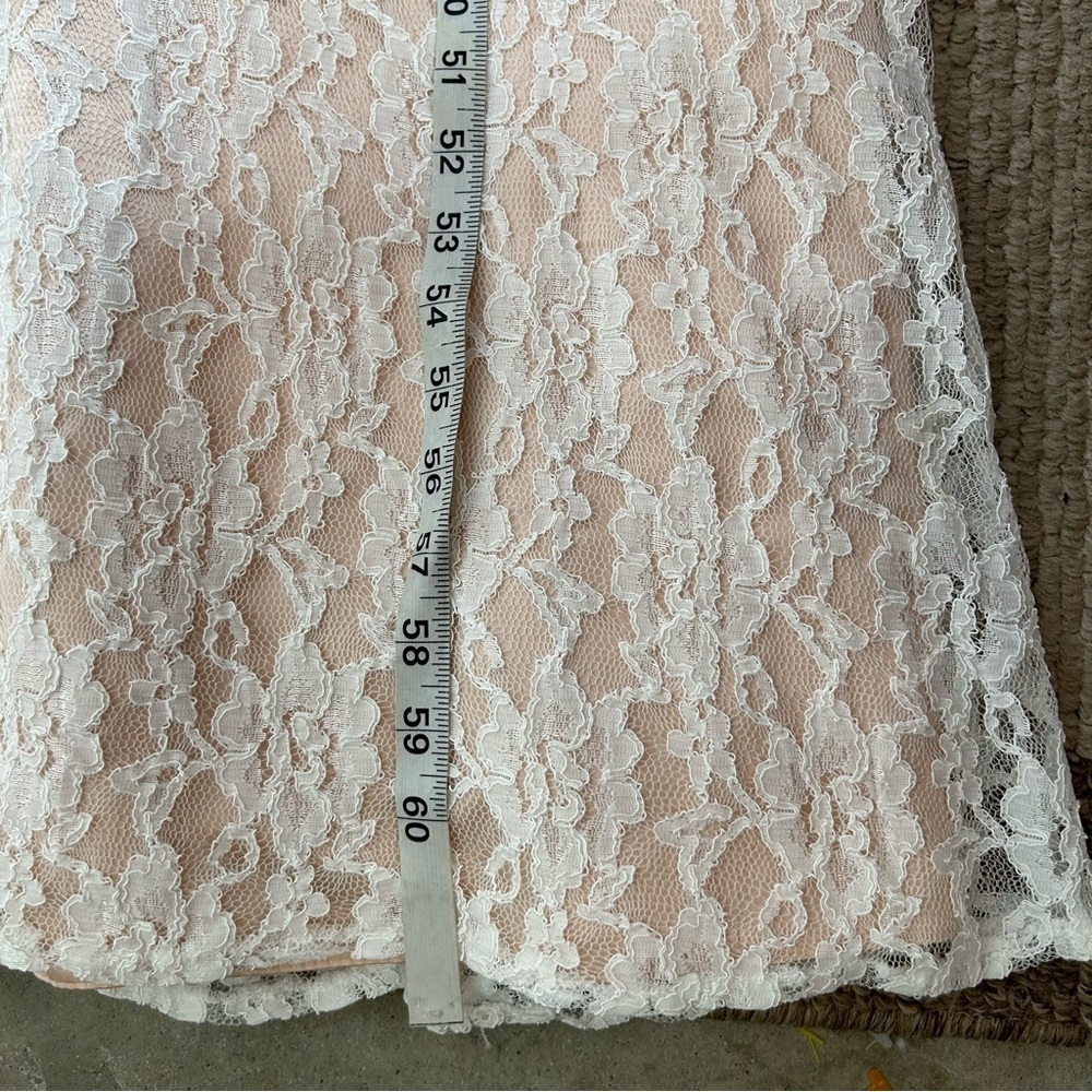 Christina Wu Lace Overlay Sleeveless Mermaid Maxi Gown - Picture 16 of 16